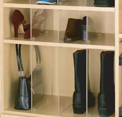 Acrylic Shelf Organizers