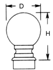 Ball Finial