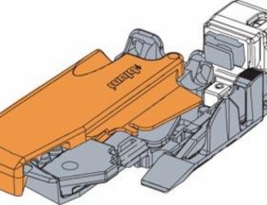 Blum SERVO-DRIVE Locking Device with Integrated Bumper