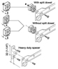 Cabinet profile spacers