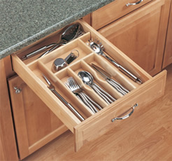 Cutlery Tray Insert - Wood