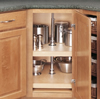 D-Shaped Independently Rotating Lazy Susan