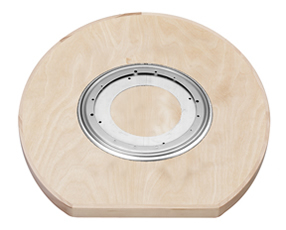 D-Shaped Lazy Susan Swivel