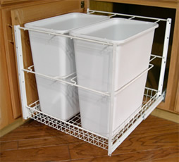 Door Mountable Pull-Out Waste Container