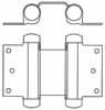 BOMMER INDUSTRIES Double Action Spring Hinge - Surface Mount