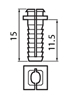 BLUM Expando Dowel