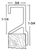 EPCO Flush Mortise Pull - 1