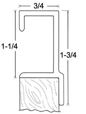 Flush Mortise Pull - 2