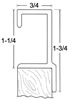 EPCO Flush Mortise Pull - 2