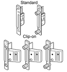 Front Fixing Brackets for 320M/K/H & 330 M/H METABOX