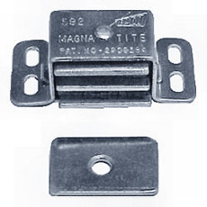 Heavy Duty Magnetic Catch - Aluminum