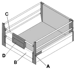 Interior Gallery Roll-Out Tray