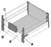 BLUM Interior Gallery Roll-Out Tray