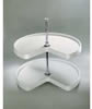 Kidney Shaped Independently Rotating Lazy Susan