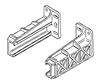 Rear mount socket set