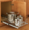 Single Pull-Out Chrome Baskets Rev- A Shelf 5WB Series