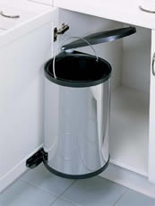 Stainless Steel Built-In Waste Bins