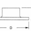 LAVI INDUSTRIES Store Fixture Hardware Floor Flange