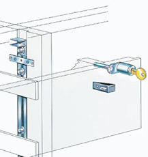 Drawer Locks - Full-Size Drawer Systems