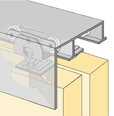 System 73138 - Sliding Door Hardware Bi-Passing