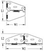 GALAXY CASTERS Table Hinge - 2