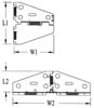 GALAXY CASTERS Table Hinge - 2