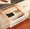 Wood Knife Block Tray Insert