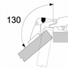 Blum CLIP Top angle restriction clip (130°)