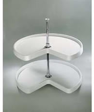 Kidney Shaped Independently Rotating Lazy Susan
