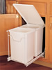 Pull-Out Waste Container With Lid