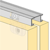 System 6034 - Sliding Door Hardware Bi-Passing